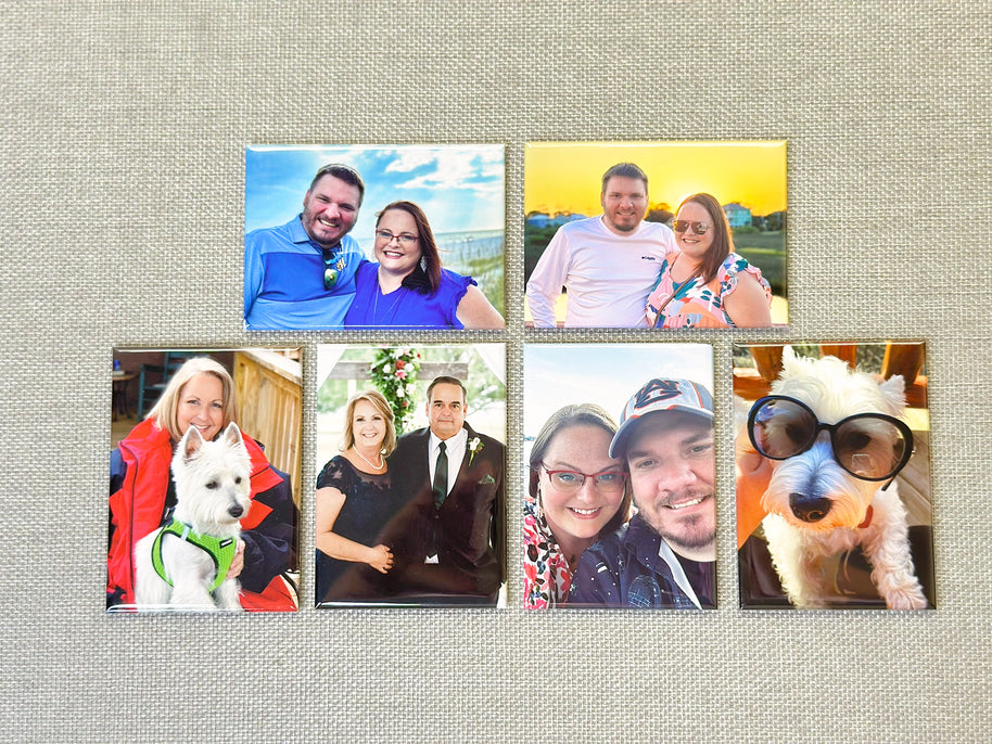 2.5 x 3.5" Rectangle Photo Magnets