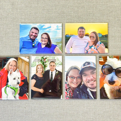 2.5 x 3.5" Rectangle Photo Magnets